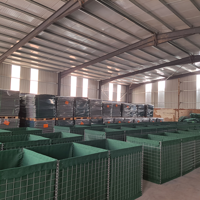 Hesco Stijl Stalen Gaas Muur Defensieve Barrière voor Explosiebescherming en Militaire Fortificatie