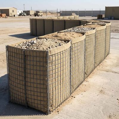 Flood Defense Barrier | Welded Gabion Defensive Barrier for Erosion Control