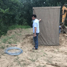 ISO-Gevulde Zand van Goedkeurings het Professionele Verdedigingshesco Barrière voor Militair