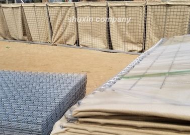 Ondergedompelde Draad van het de Barrièresstaal van Hesco van de legerbescherming de Verdedigings met Heet Gegalvaniseerd