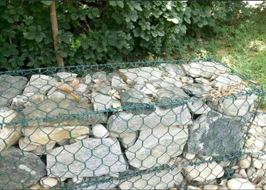 De hexagonale Behoudende Muur van de Rotsmand, Hete Ondergedompelde Gegalvaniseerde Gabion-Muurbouw