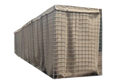 De professionele Barrière van Hesco van de Zandmuur 3 - 5 Mm-Draaddiameter voor Militaire Bescherming