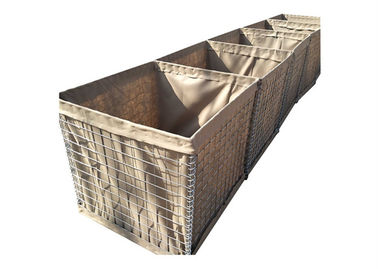 Muur van de de Defensiebarrière van mil 1 Mil 5 Mil 10 de Gegalvaniseerde Gelaste Hesco voor Bescherming