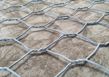 De corrosiebestendige Draad Mesh Gabion Basket High Zinc bedekte 3.8mm met een laag
