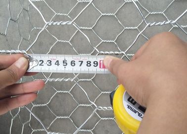 Op zwaar werk berekende Gegalvaniseerde Steen Gevulde Gabion-Kooi voor Erosiecontrole