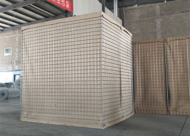 Leger mil 1 Hesco-van de het Zandmuur van de Bastionbarrière de Vloedbarrières van Hesco Militaire