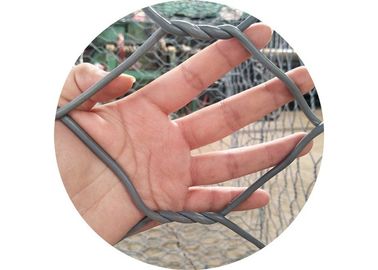 Opleveren van weefseltype het Gegalvaniseerde Gabion, Gegalvaniseerd Hexagonaal Draadnetwerk Gabions
