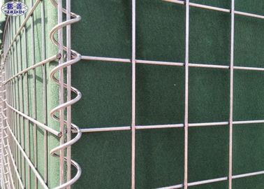 De groene Kleur galvaniseerde Militaire Hesco-Barrières voor NoodsituatieOverstromingsbeheer