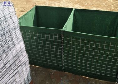 De duurzame Verdedigingsbarrières van Bastion Militaire Hesco voor Zandmuur