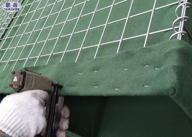 De gegalvaniseerde Barrières van de Grond Militaire Hesco van het Staalzand, schakelen 3“ x 3“ in