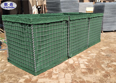 Q195/van het de Barrièresgat van Hesco van de Laag Koolstofstaaldraad Militaire Zand Gevulde Grootte 3“ * 3“