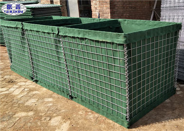 1*1*1.4M het Bastionbarrière van 3 Cellen Militaire Hesco voor Denfensive-Afdeling