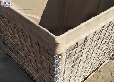 De militaire Hesco-Barrières schuren Gevulde Barrières Mil 10 voor een het Schieten Waaier