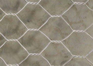 Tedere het Netwerkvakje van Project Hexagonale Geweven Gabion Muur voor Reservoirsluiting
