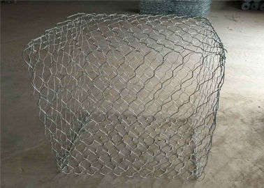 Van het de Draadnetwerk van Gabion van de Shuxinhexuitdraai van de de Mandensteen van Gabion van de de Dozendraad van de het Netwerkkooi de Behoudende Muur
