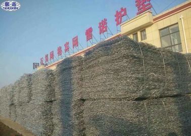 Gegalvaniseerde van het de Draadnetwerk van de Rotsmand van de de Steenkooi van  Gabion de Corrosieweerstand
