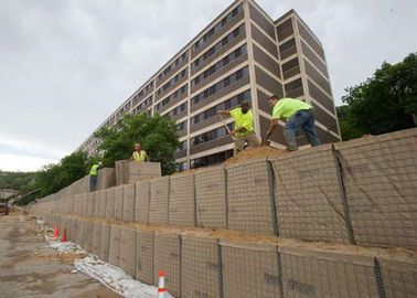 Gegalvaniseerd Mil 3 de Verdedigingsbarrière van de Muurhesco van Gabion van Bastionbarrières Militaire Gelaste