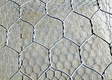 1 X 1 X 1 Gabion-Vakje van Gabion van Muurkooien Zink Met een laag bedekt Hexagonaal voor het Project van de Rivierbank