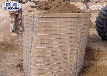 3x 3 Gelaste Mesh Square Hole Military Hesco-Barrières