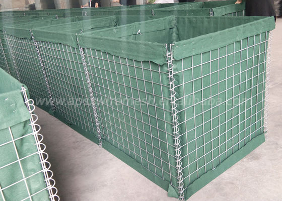 Muren 4mm van het vestingszand Verdedigingsbarrière met Geotextile