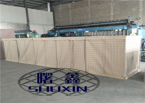 Mil 9 Gegalvaniseerde Militaire de Muur300gsm Geotextile van Zandhesco
