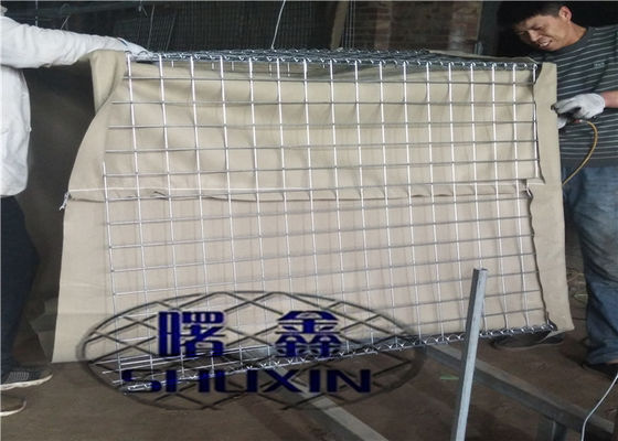 5mm Militaire Geotextile de Ontploffingsmuren van Hesco van de Filterstof