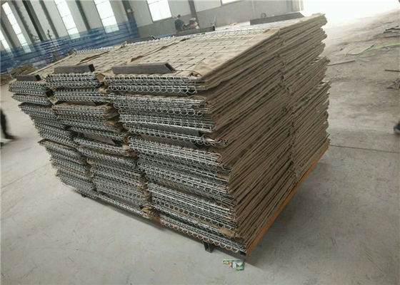 3x3Inch zand Gevulde Hesco-Bastionbarrière Beschermende Gabion Roestvrije Hesco