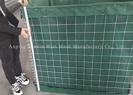 4.0 MM Militaire defensieve Hesco barrières defensieve bastion barrières voor Arabische metalen hekken