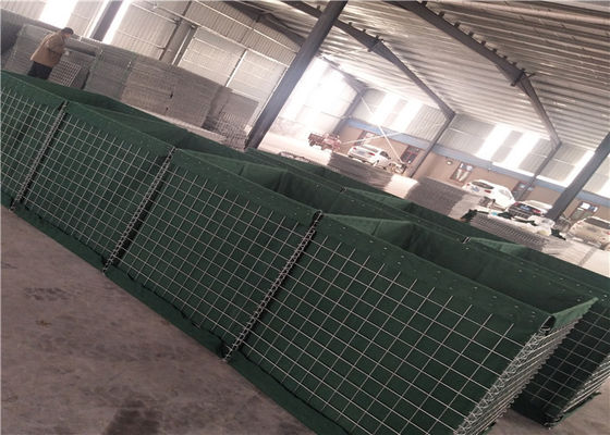 4MM de Groene Geotextile Containers van Hesco voor Krachtbescherming