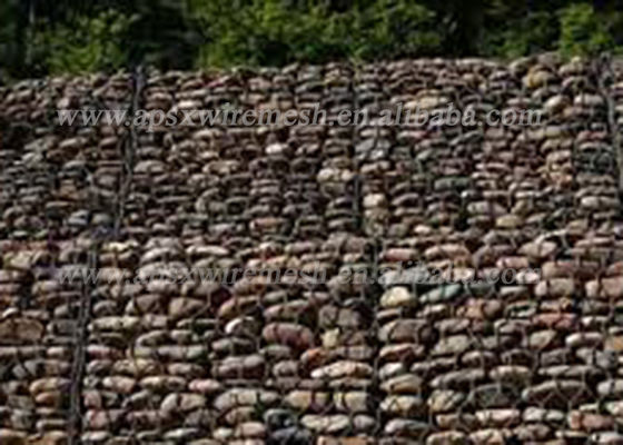 Geweven Draadnetwerk 2.0mm Gevulde de Steen van de de Behoudende Muurdoos van Gabion