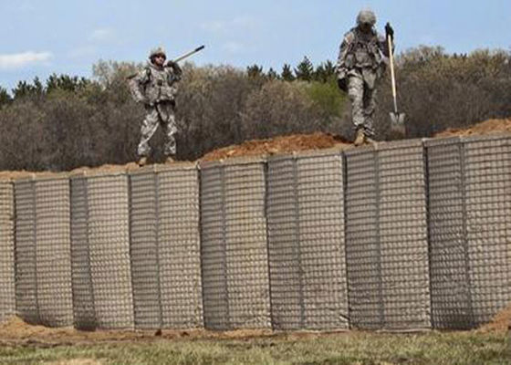 Mil10 vult het Gegalvaniseerde Lassen Militaire Zand Verdedigingsbarrière 4mm