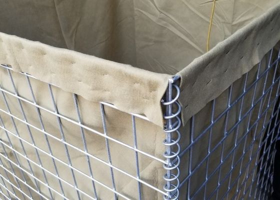 2.21m Hoogte Mil 10 Zware de Vloedbarrières 76.2x76.2mm van Zinkhesco