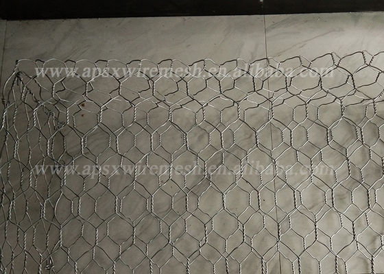 De bouw galvaniseerde Gabion-zwaar het Hexagonale Verdraaid Dubbel van Muurkooien