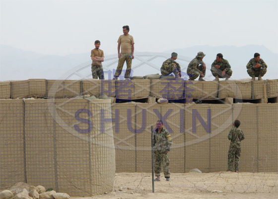 ISO-Ce die van de EU Muur van het het Bastionzand van de Waaierdefensie de Barrières Gelaste schieten