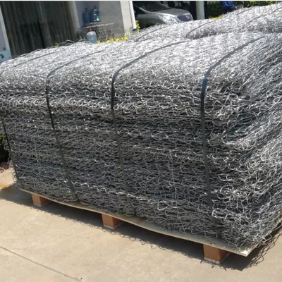 Van de behoudende Muurdoos Kleine Gabion Manden 80x100mm van Ce Hexagonaal Draadnetwerk